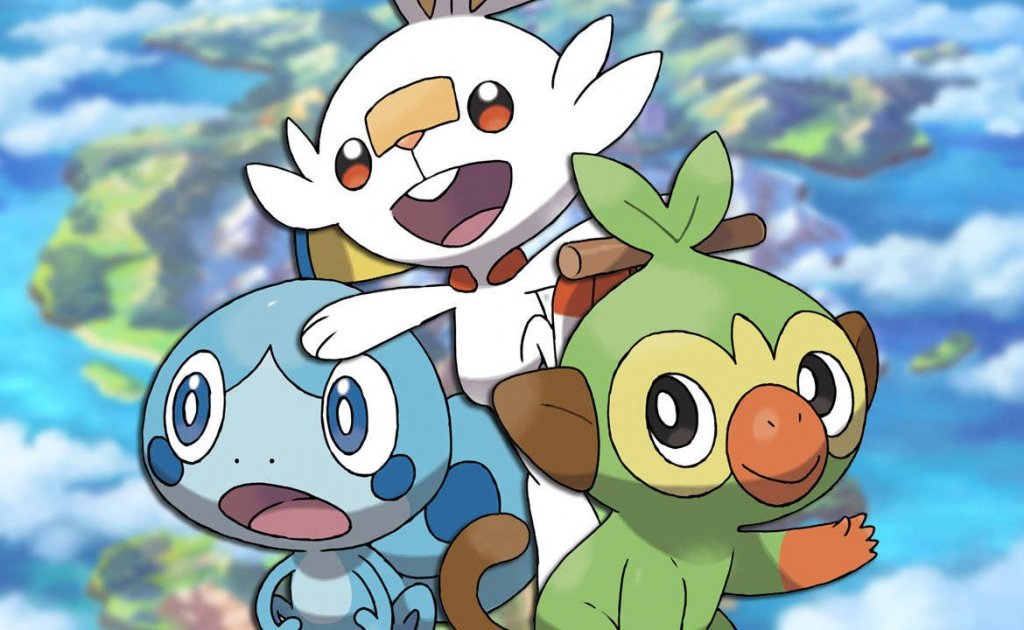 Conheça as evoluções dos iniciais de Pokémon Sword & Shield