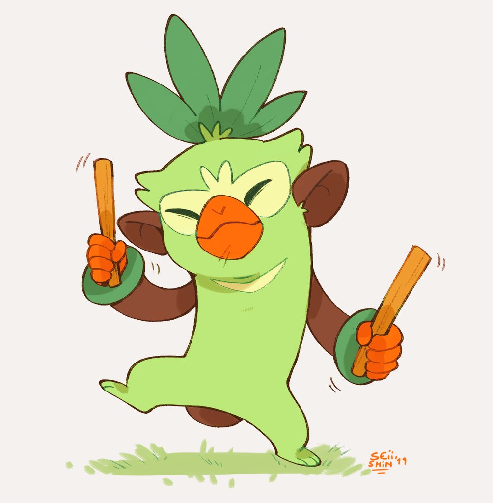 iniciales tipo planta  Pokemon starters, Pokemon, Pokemon fan art