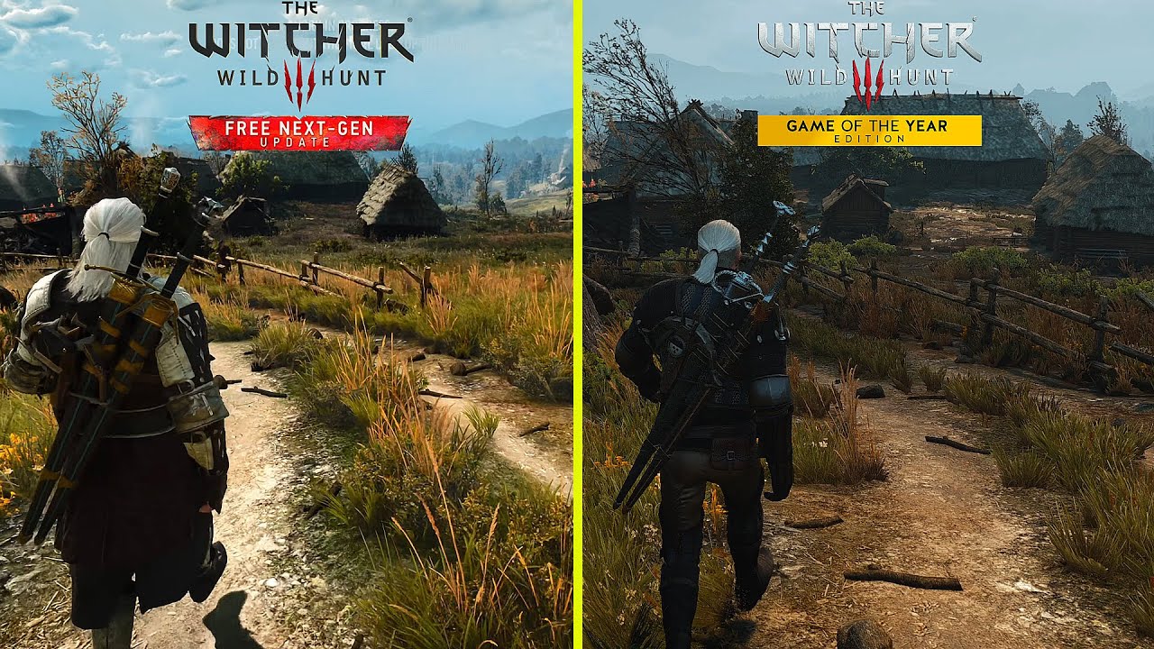 A atualização de última geração de The Witcher 3: Wild Hunt chega